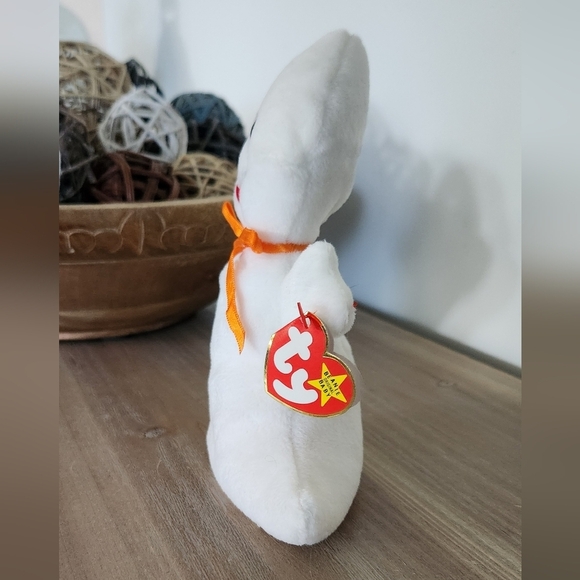 👻 Ty Beanie Baby “Spooky” the Ghost 1995 – With Tags, Halloween Collectible - Picture 2 of 14